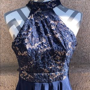 B Smart Blue Cocktail Dress
